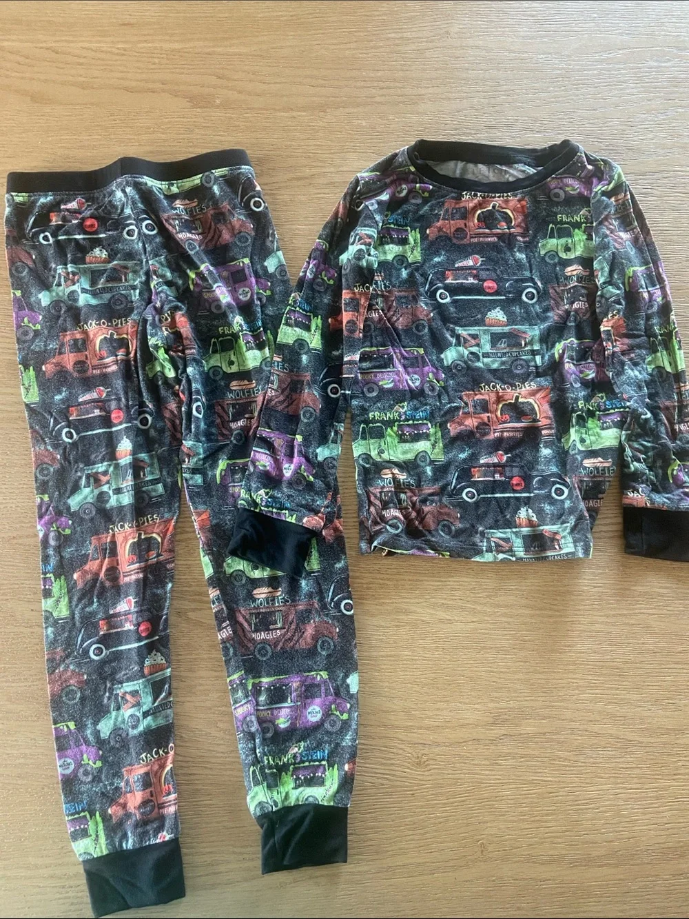 Halloween Themed Pajama Set